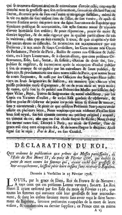 Édit d'Henri II de février 1556, page 2