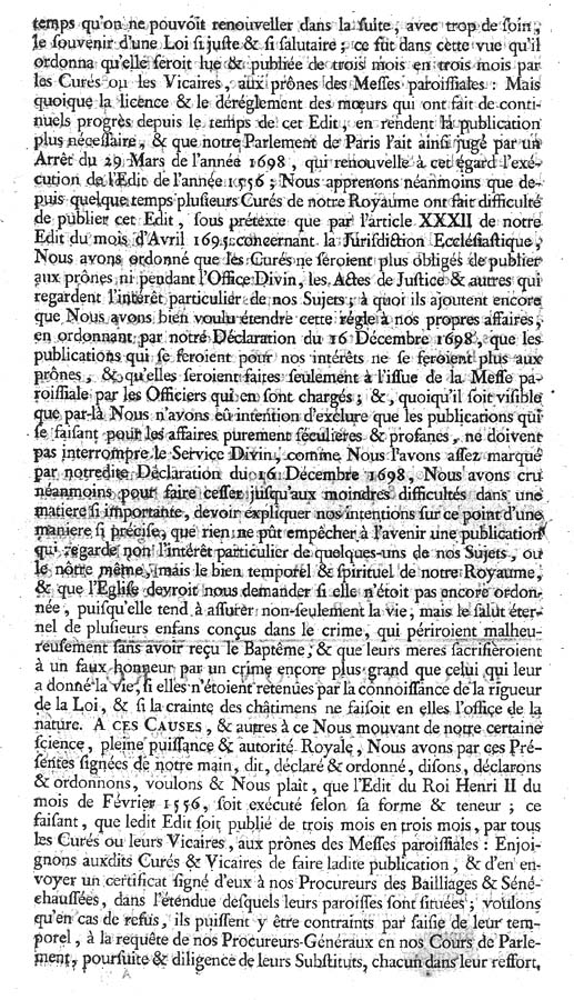 Édit d'Henri II de février 1556, page 3